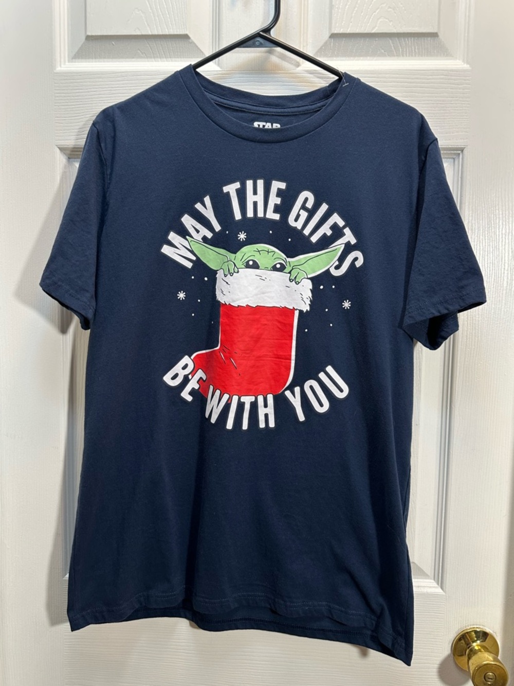 MAD Engine Star Wars Navy Graphic Tee with White Print